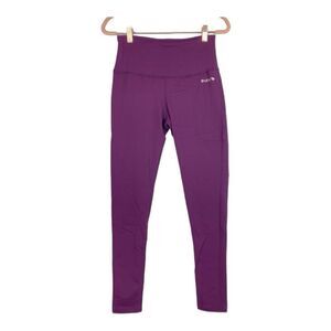 Baleaf Women’s Workout - Yoga - Loungewear Purple Leggings Size M NWT